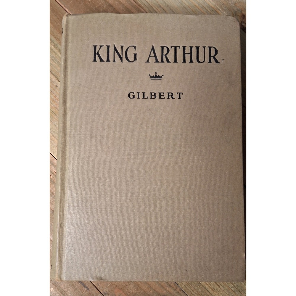 1920s King Arthur Henry Gilbert Saalfield Publishing Hardcover Frances Brundage